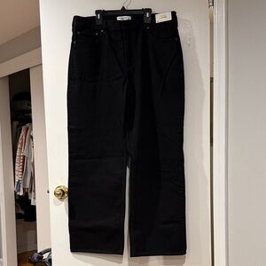 Abercrombie & Fitch Black High Rise Loose Jeans